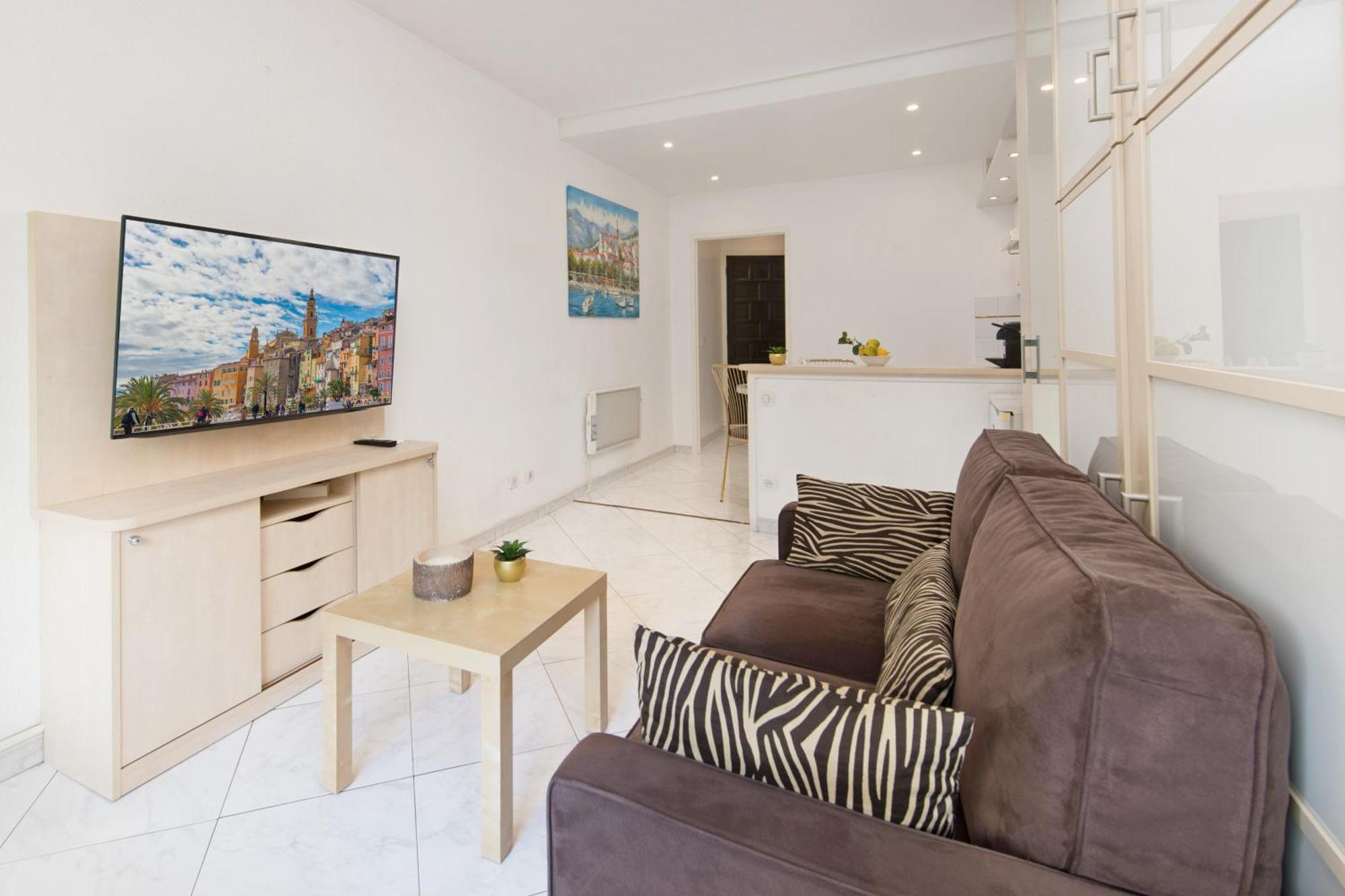 Cosy Studio - Residence Front De Mer - Mentona Zewnętrze zdjęcie