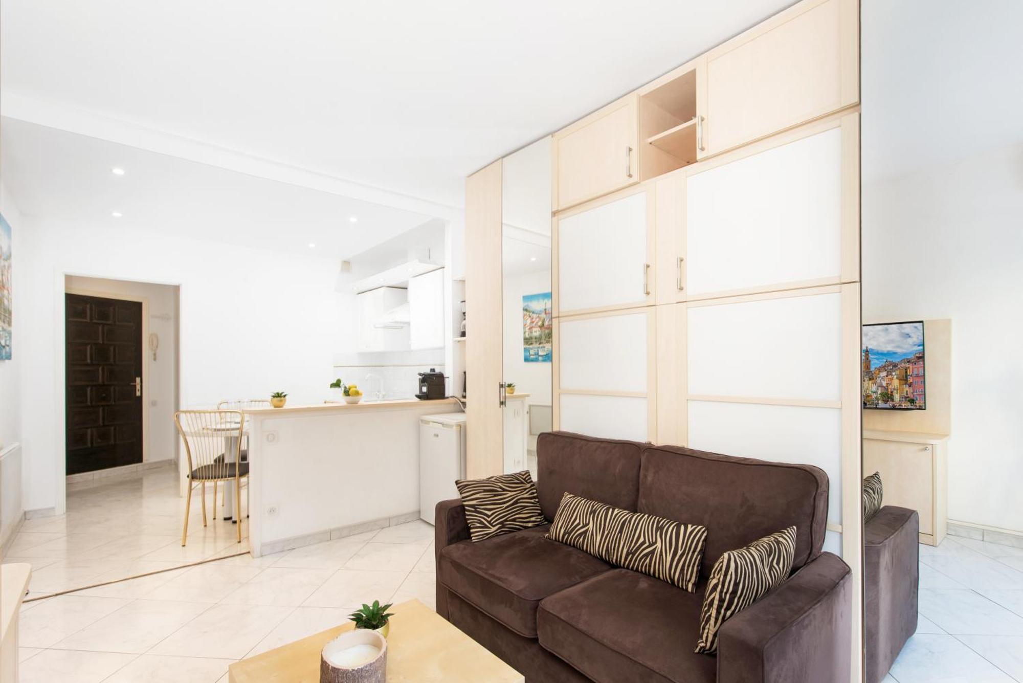 Cosy Studio - Residence Front De Mer - Mentona Zewnętrze zdjęcie